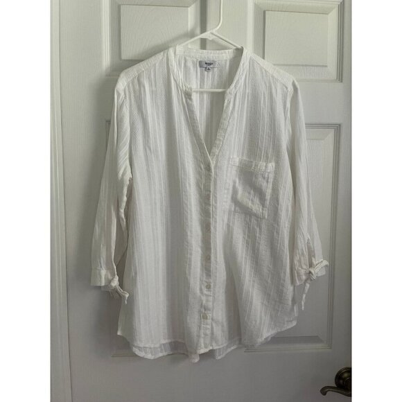 Button Down White Shirt - Picture 1 of 4